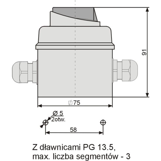 Łącznik krzywkowy ŁUK 12A